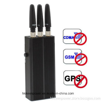 Portable Cell Phone Signal Jammer GPS Jammer with Car Charger